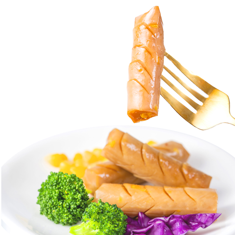 【粉丝福利】0低脂肪鸡肉玉米肠6根/袋