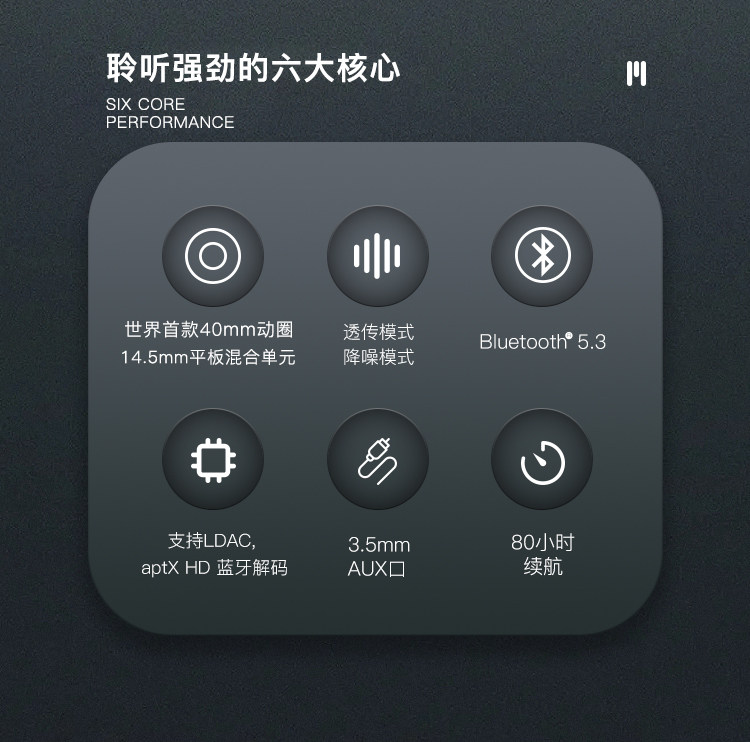 NOBLE 阿波罗Apollo动圈平板单元头戴耳机降噪帝捷