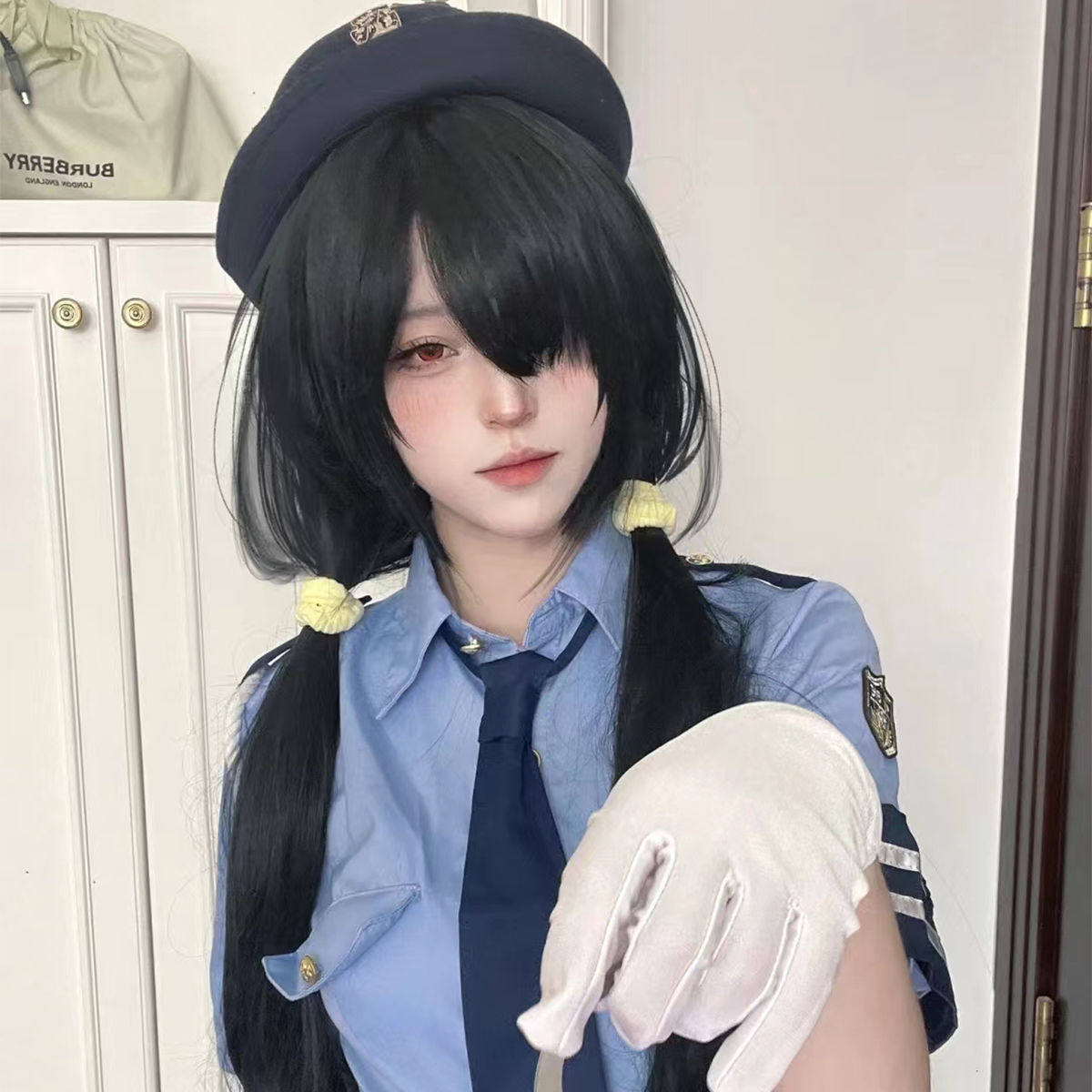 假头发女cos时崎狂三长直发约会大作战日系可爱齐刘海动漫全头套_COSPLAY配件_淘宝游戏网