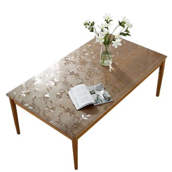 Pvc waterproof and oil-proof no-wash transparent table mat Pvc waterproof and oil-proof no-wash transparent table mat