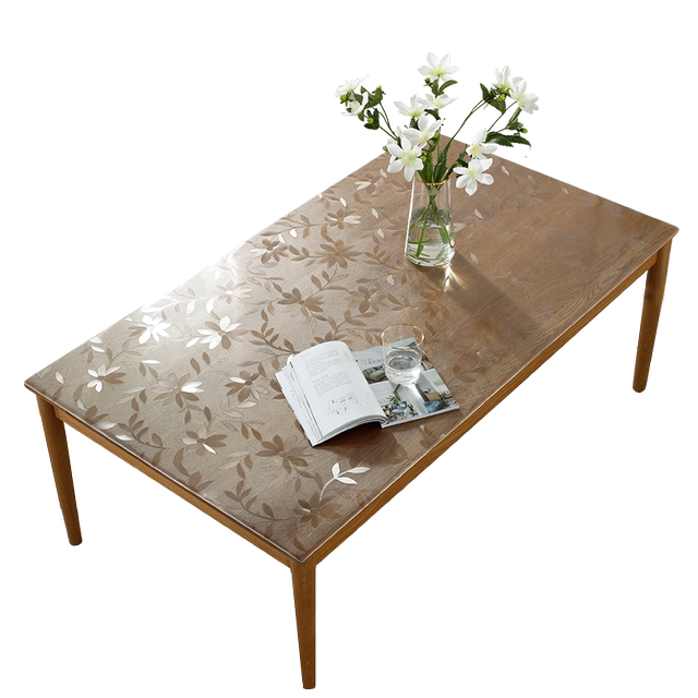 PVC waterproof and oil-proof no-wash transparent table mat