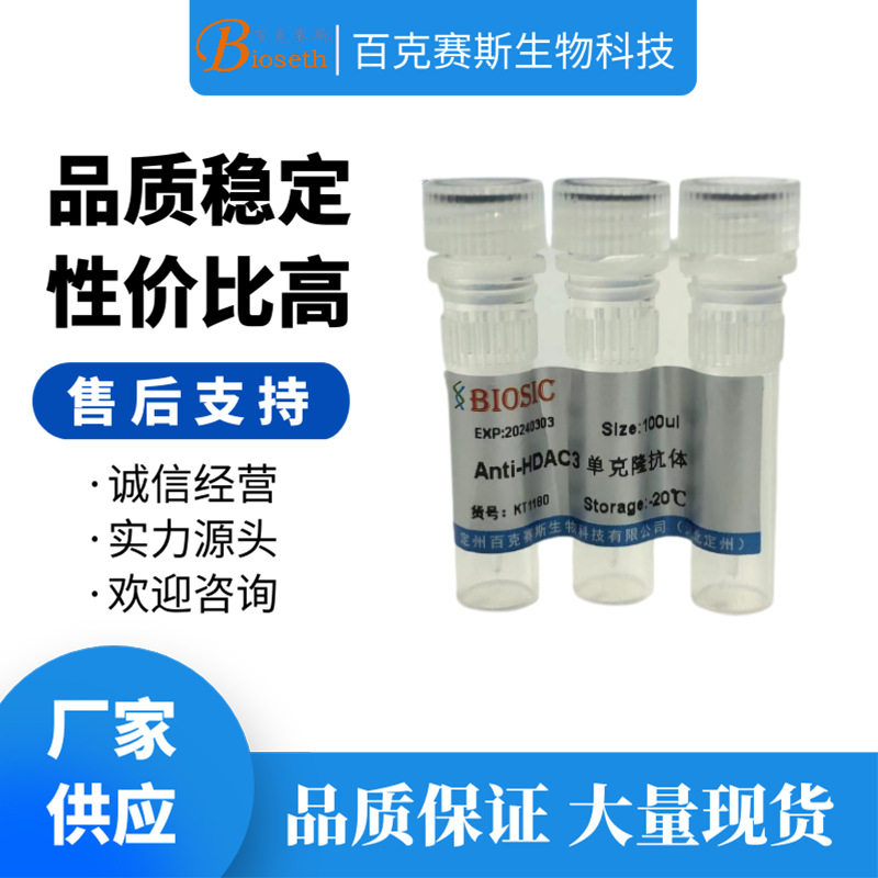 Anti-HDAC3 Monoclonal antibody 实验用单克隆抗体百克赛斯生物