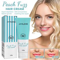 Natural Hair Removal Cream Painless Peach Fuzz Remover House