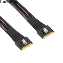 Соединительный лист сервера соединяющий линию данных SlimSAS 8i 24G с линией SFF8654 коммутирующей карту массива PCIE4 0