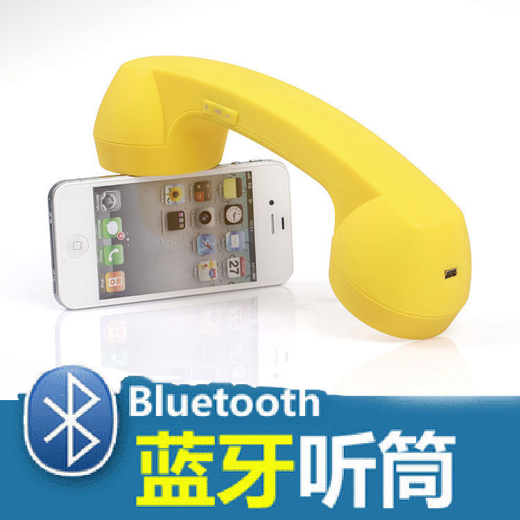 Wireless Stereo Bluetooth Headset Earphone Mobile Phone Handset Wireless External Bluetooth Retro Mobile Phone Microphone