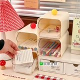 Вместительная и большая коробка для хранения для ящиков, держатель для ручек, канцтовары для школьников