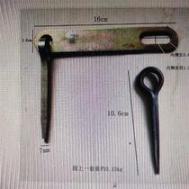 Door nose old-fashioned door buckle door nose nail wooden door latch hasp padlock buckle door latch color randomly sent