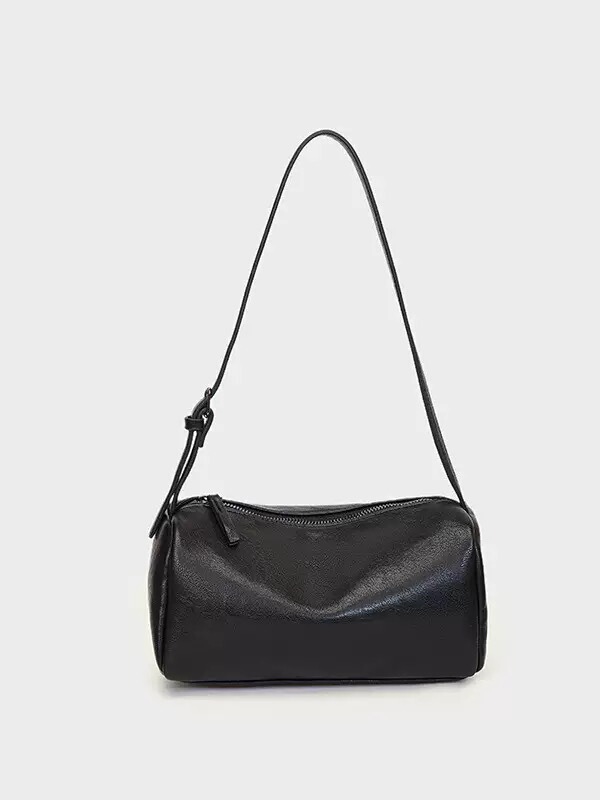 Popular Versatile Round Bucket Underarm Bag for Women 2026 Four-Season Trendy Fashion High-End Retro Shoulder Crossbody Bag for Women