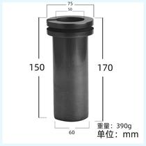 Double ring 1 2 3 kg graphite crucible quartz crucible kit small casting molten gold silver copper resistant to high temperature and high purity