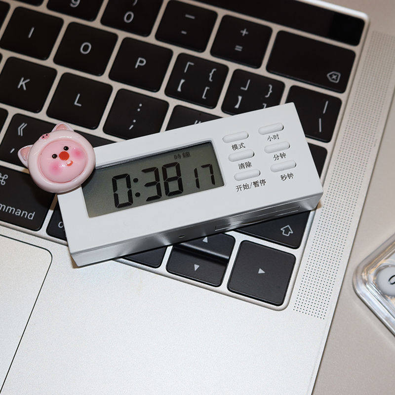 New Cute Multifunctional Timer for Students, Time Management, Postgraduate Entrance Exam, Silent Mini Alarm Clock, Magnetic and Silent