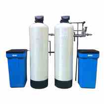 Water treatment equipment softened water processor cation exchange fiberglass tank salt box resin moisturized new valve head