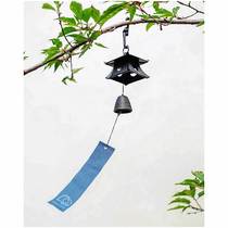 Praying lantern rock cast imported from Japan southern iron cast iron wind chime pure iron doorbell pendant good luck and peace