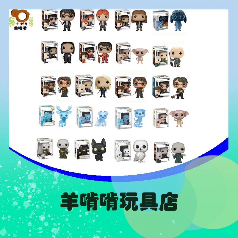 Виниловая фигурка (Funko POP) Гарри Поттер коллекционная, ручная работа, разные персонажи, 7×6×4 см