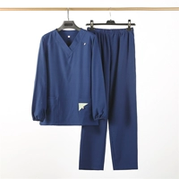 Синий лонгслив, нарукавники, эластичный быстросохнущий комплект