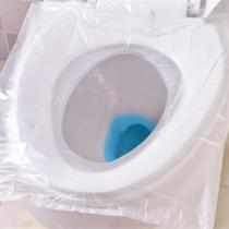 10PCS Hotel Disposable Toilet Seat Cover Mat Plastic Waterpr