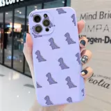 Симпатичный чехол по телефонам Dinosaur Dinosaur для iPhone 13 12 11 PR