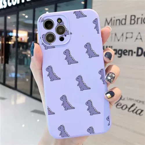 Симпатичный чехол по телефонам Dinosaur Dinosaur для iPhone 13 12 11 PR