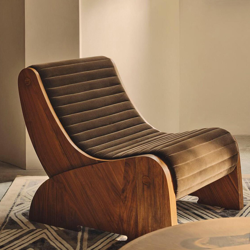 2026 New Model Sullivan Armchair Velvet Chocolate Color Bedroom Lounge Chair Living Room Single Sofa 2026 New Model Sullivan Armchair Velvet Chocolate Color Bedroom Lounge Chair Living Room Single Sofa