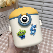 Baby milk powder box portable out-and-out baby packaging box complementary food rice noodle storage tank sealed moisture-proof childrens milk powder tank