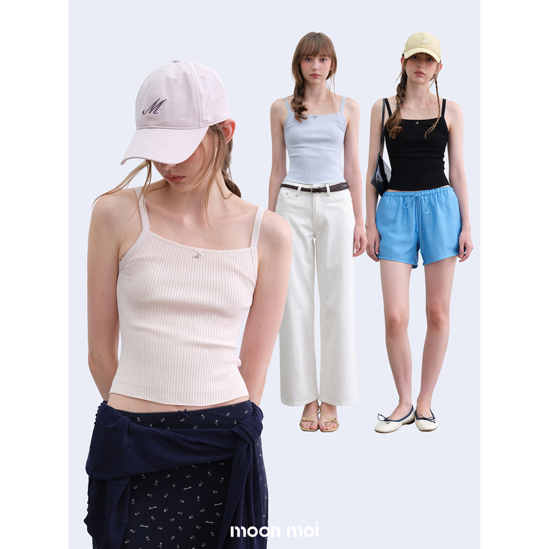 Moonmoi / Lazy Weekend Silk Knit Camisole