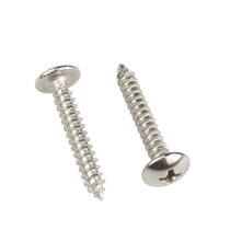 Nickel-plated carbon steel cross large flat head self-tapping screws big head TA umbrella head mushroom head self-tapping screws M3M3 5M4M5