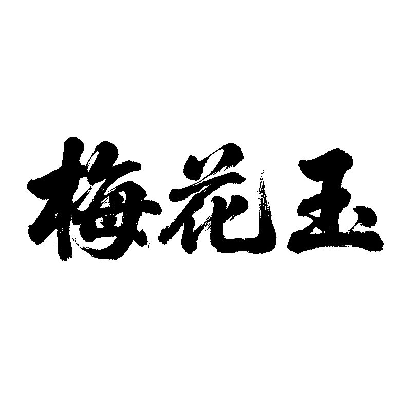 净水玉梅花石的LOGO