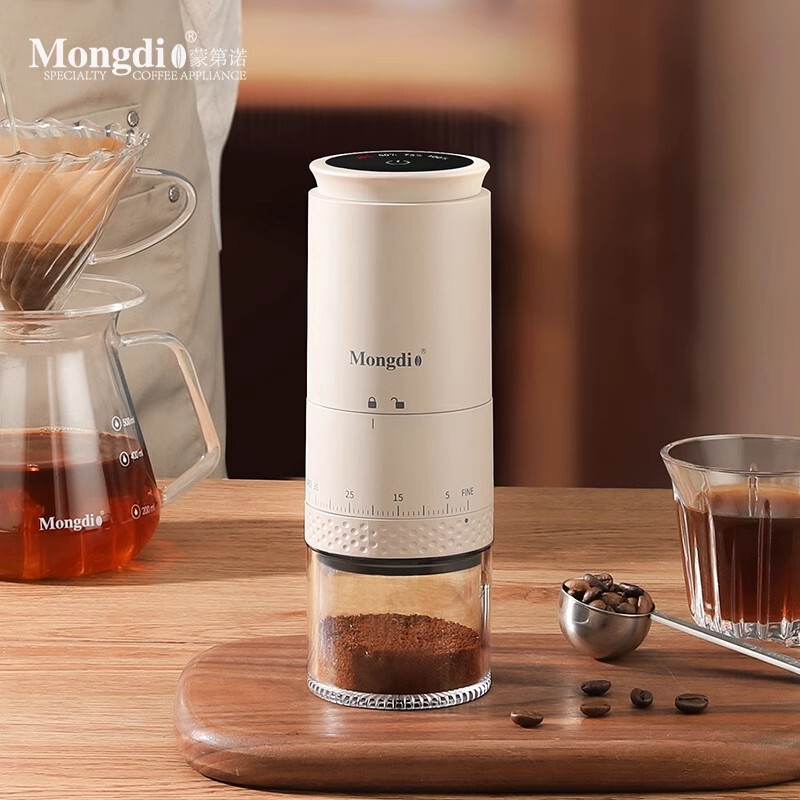 Mongdio Electric Bean Grinder Household Coffee Bean Grinder Small Automatic Hand Grinder Coffee Machine Grinder Mongdio Electric Bean Grinder Household Coffee Bean Grinder Small Automatic Hand Grinder Coffee Machine Grinder