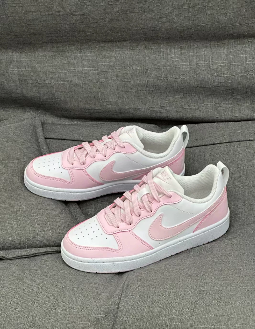 Кроссовки Nike Court BOROUGH LOW (GS) для молодежи спортивно-слегка casual низкие