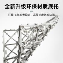 Pineapple lattice anti-corrosion wood flooring outdoor terrace garden courtyard floor paving balcony splicing floor self-paving renovation