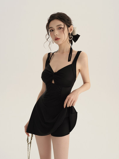 泳衣女款泡温泉遮肉保守连体爆款显瘦高级感长袖防晒成人游泳装