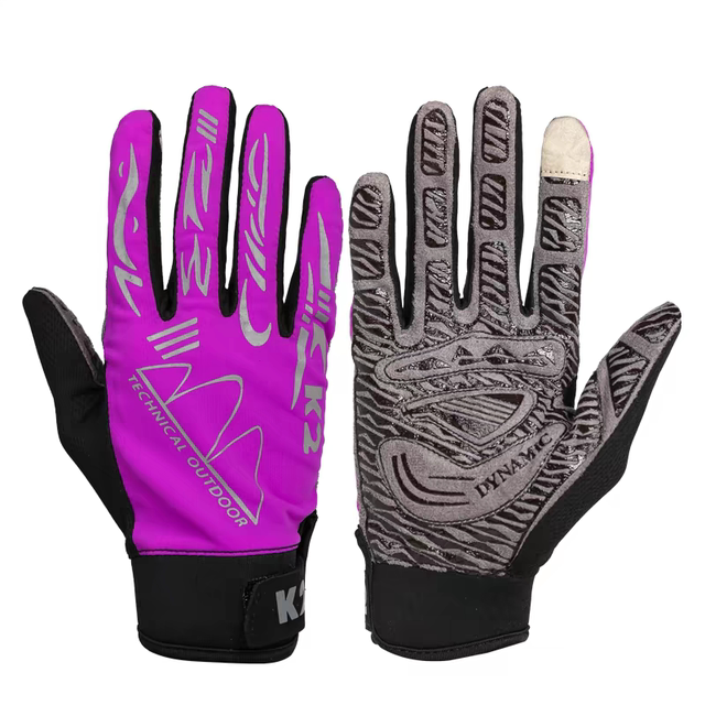 Outdoor Cycling Gloves Full-Finger Thin Style Men's Mountaineering Bicycle Women's Sports Sun Protection Breathable Non-Slip Touch Screen