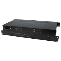 Conglu non-compressed 4-way HDMI optical transceiver two-way audio RS232 data band loop-out 2-way two-way HDMI DVI optical fiber extender LED large screen projection high-definition video conference 1