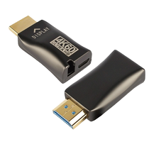 Conglu 4K60hz uncompressed HDMI20 optical transceiver HD audio and video optical fiber extender mini lossless multi-mode single core LC300 meter transceiver HDCP DD