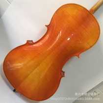 Handmade tiger pattern cello golden tiger pattern cello outfit ebony accessories