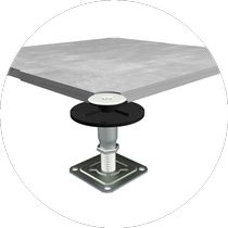 GRC inorganic quality cement floor antistatic office room overhead floor network activity floor customization