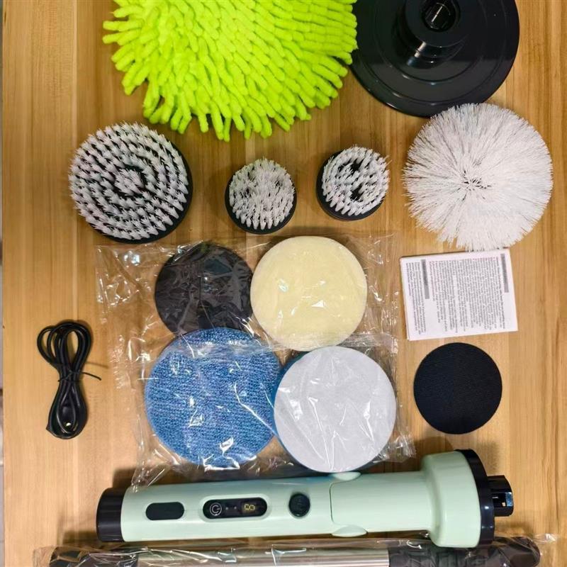 Household Long-Handled Electric Brush, Wireless Brush, Retractable Multi-Functional Brush, Rotating Lazy Cleaning Electric Cleaning Brush Household Long-Handled Electric Brush, Wireless Brush, Retractable Multi-Functional Brush, Rotating Lazy Cleaning Electric Cleaning Brush