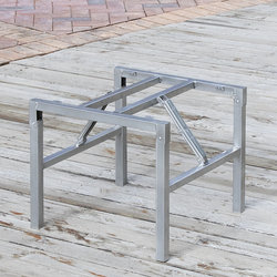 Square foldable table stand table leg household table leg table frame dining table leg table leg iron frame