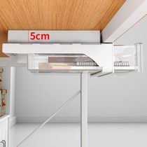 Under-the-table hanging drawers invisible under-the-table drawer-type storage boxes desk dormitory workstations hidden under-the-table