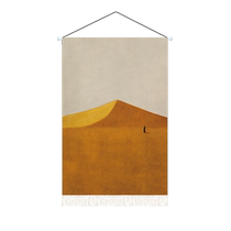 French fabric hanging painting simple restaurant tapestry niche art abstract hanging cloth bedroom living room background wall decoration painting