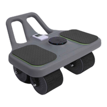 Abdominal Wheel Automatic Rebound 2024 New Four-Wheel Slim Belly Roll Abdominal Muscle Magic Sports Fitness Equipment 835