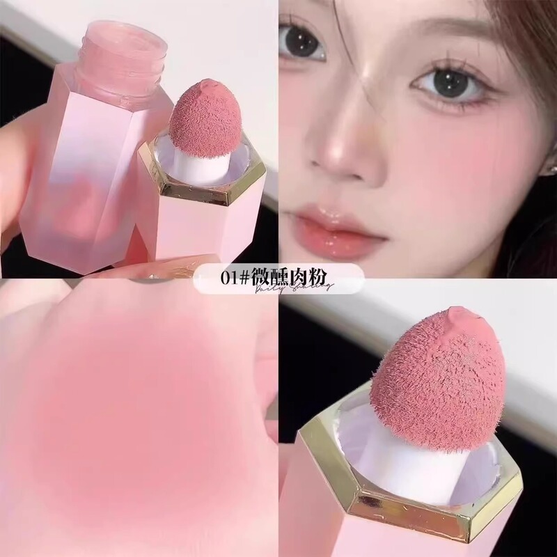 So Soft~ Lazy Liquid Blush with Cushion to Brighten Skin Tone, Even Gray-Pink-Orange Blush Powder for a Natural Glow So Soft~ Lazy Liquid Blush with Cushion to Brighten Skin Tone, Even Gray-Pink-Orange Blush Powder for a Natural Glow