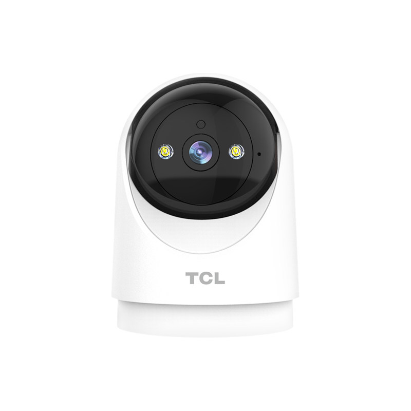 Tcl Wireless Camera for Home Use, Remote Control Via Mobile Phone with Voice, Indoor Monitor, 360-Degree High-Definition Night Vision Photography