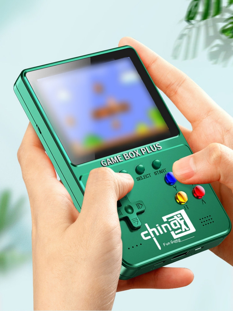 New Handheld Game Console with Tv Connectivity, Tetris, Nostalgic Large-Screen Super Fc Mario Dual-Player Handheld Console