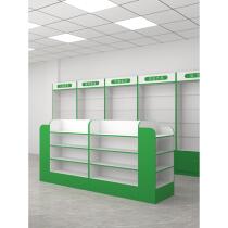 Hebei drug store shelf Western medicine cabinet medicine shelf Western medicine shelf drug store glass counter drug store display cabinet pharmacy shelf medicine