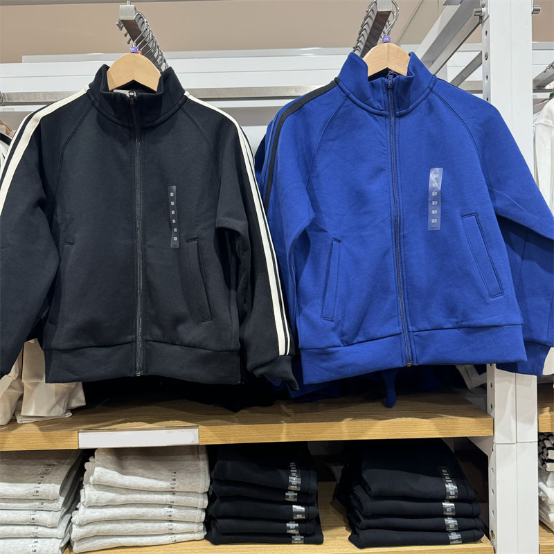 Children's Clothing Boys and Girls High Elasticity Quick-Drying Sports Zipper Jacket Striped Outwear Jacket 2025 Spring 478241 Children's Clothing Boys and Girls High Elasticity Quick-Drying Sports Zipper Jacket Striped Outwear Jacket 2025 Spring 478241