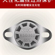 Solid wood heater grilled g stove household high-end carved electric fire barrel foot box foot warmer foot warmer artifact to bake the fire