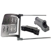 Swivel chair reclining chair accessories computer chair boss chair footrest sliding fixed footrest slider slider track