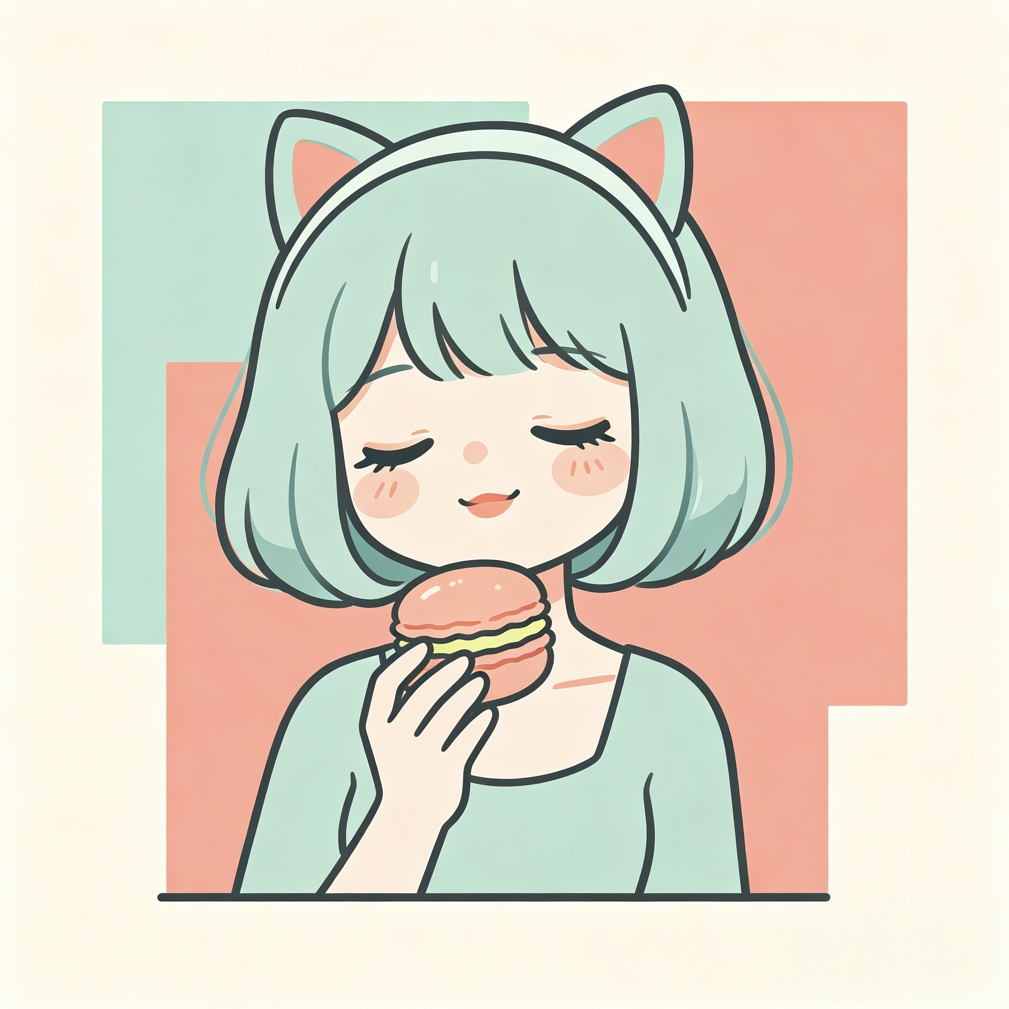 猫可可地垫
