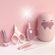Anti-meat nail clippers for newborns baby nail scissors set baby nail scissors infant and toddler products