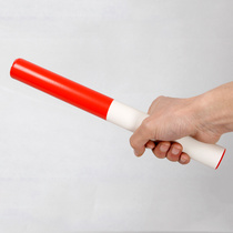 Special aluminum alloy plastic red white relay baton childrens kindergarten sports gymnastics bar for relay baton track and field competitions